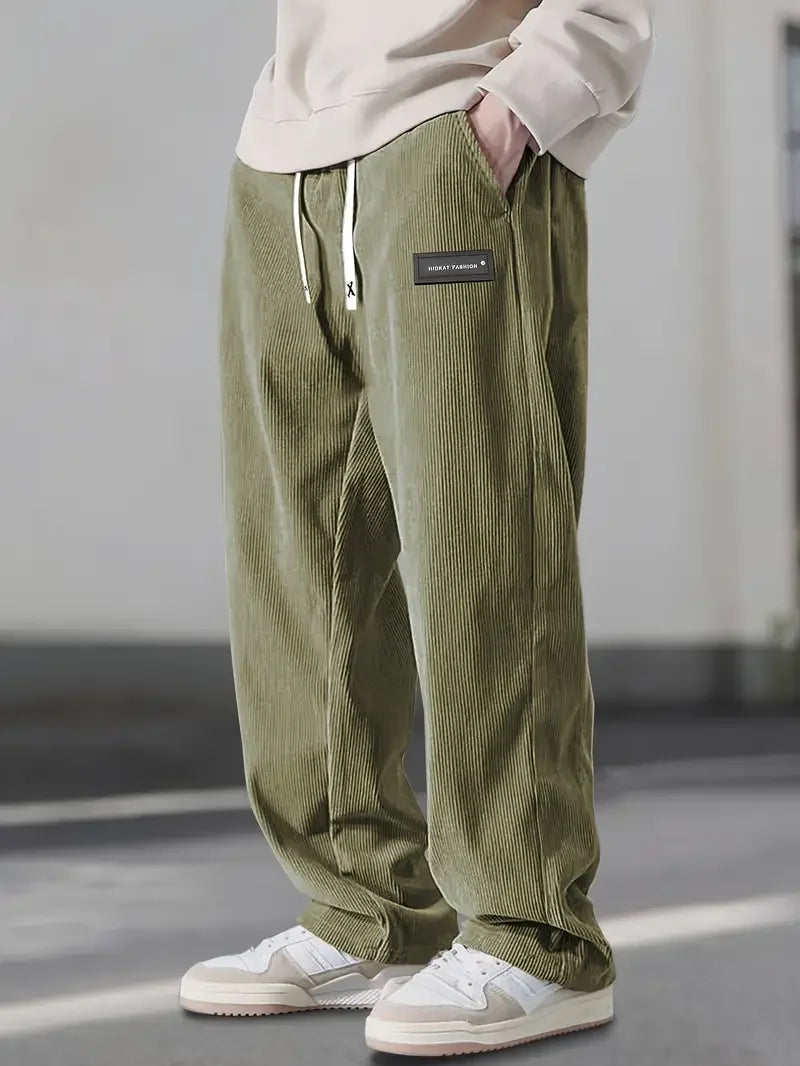 Corrado | Pantalon élégant en velours côtelé
