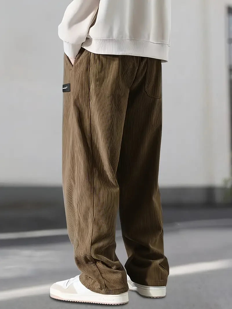 Corrado | Pantalon élégant en velours côtelé