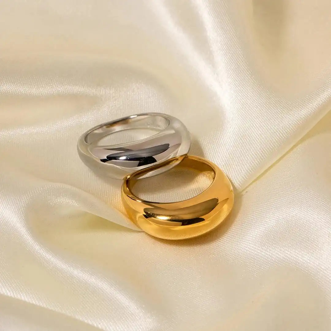 Bague Arche dorée intemporelle