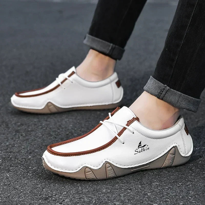 Valerio | Chaussures en cuir avec semelle anatomique