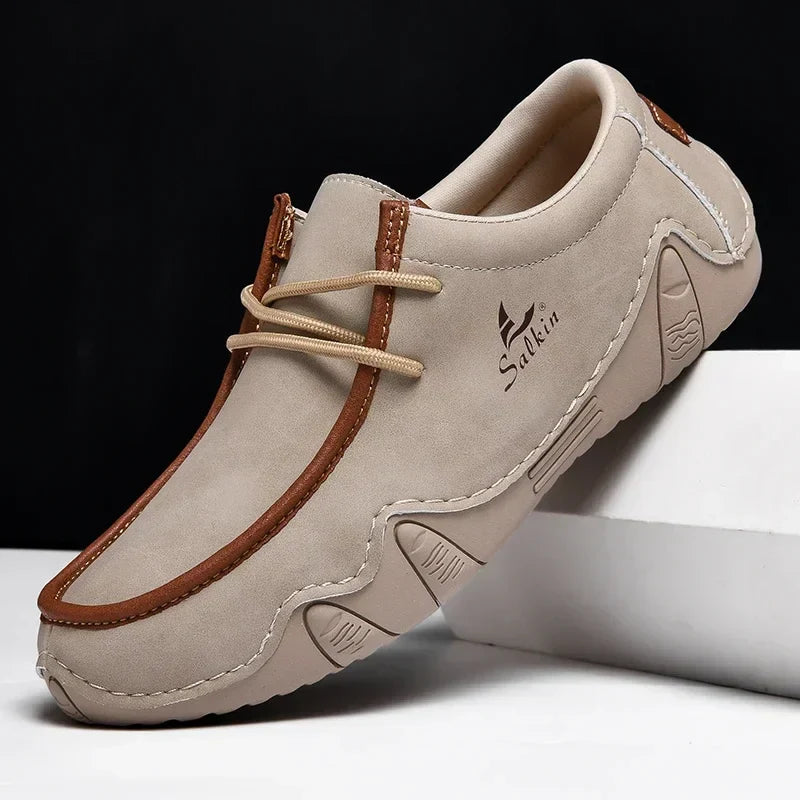 Valerio | Chaussures en cuir avec semelle anatomique