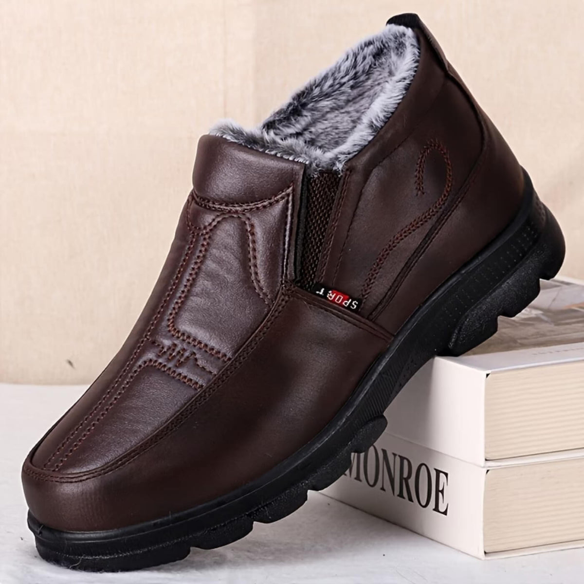 Snorre™ | Bottillons d'hiver chauds à doublure douce