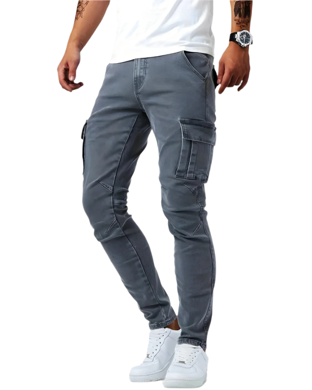 Ciro | Pantalon cargo extensible