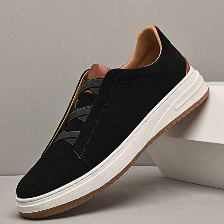 Michele | Chaussures sans lacets en suède