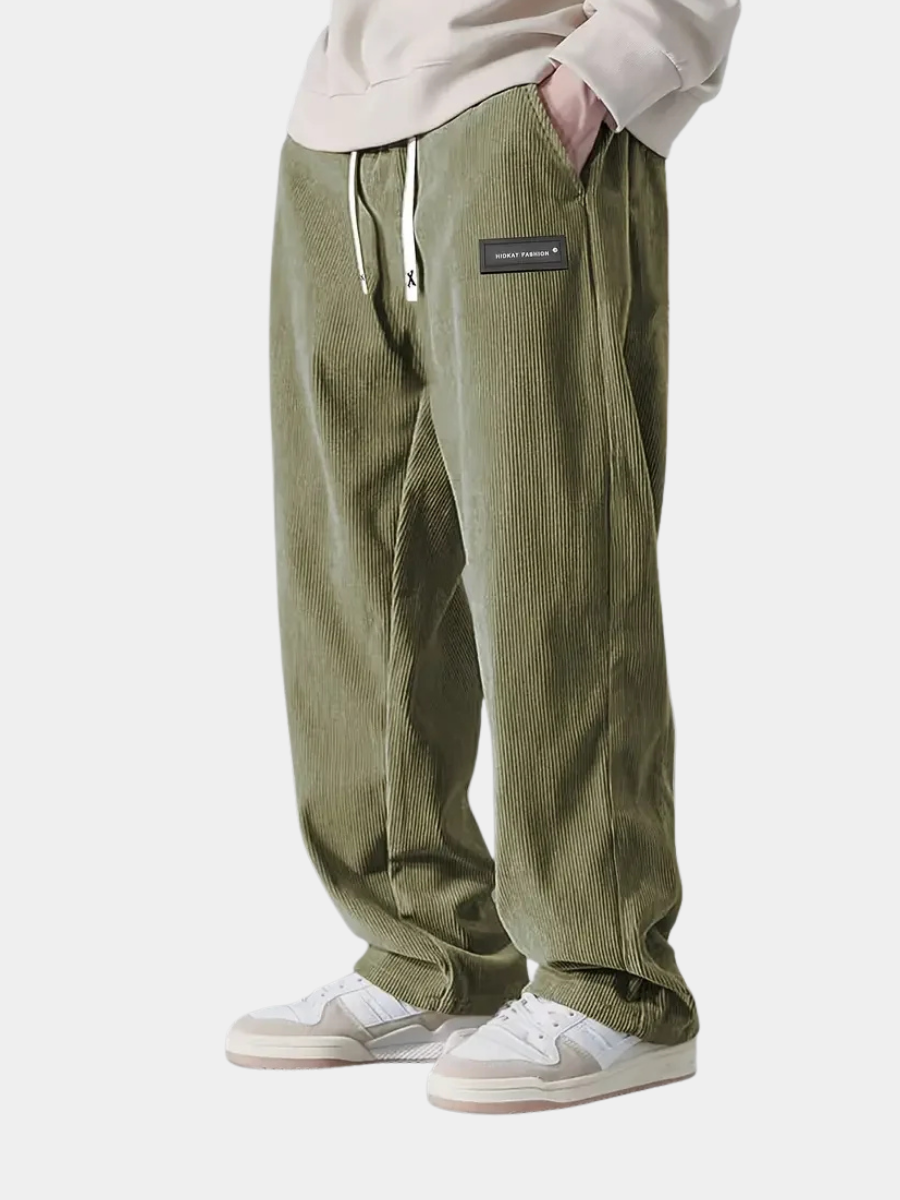 Corrado | Pantalon élégant en velours côtelé