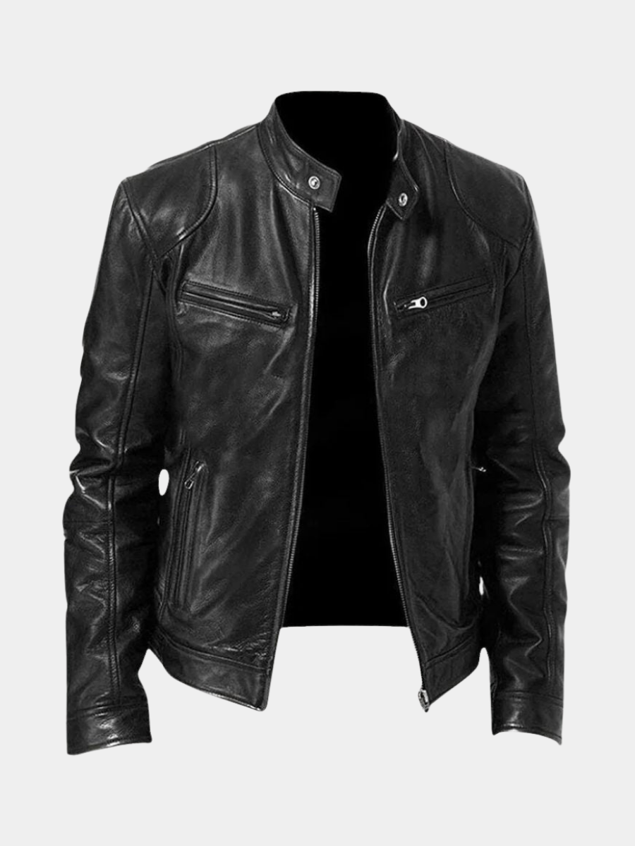 Leandro | Veste élégante effet cuir