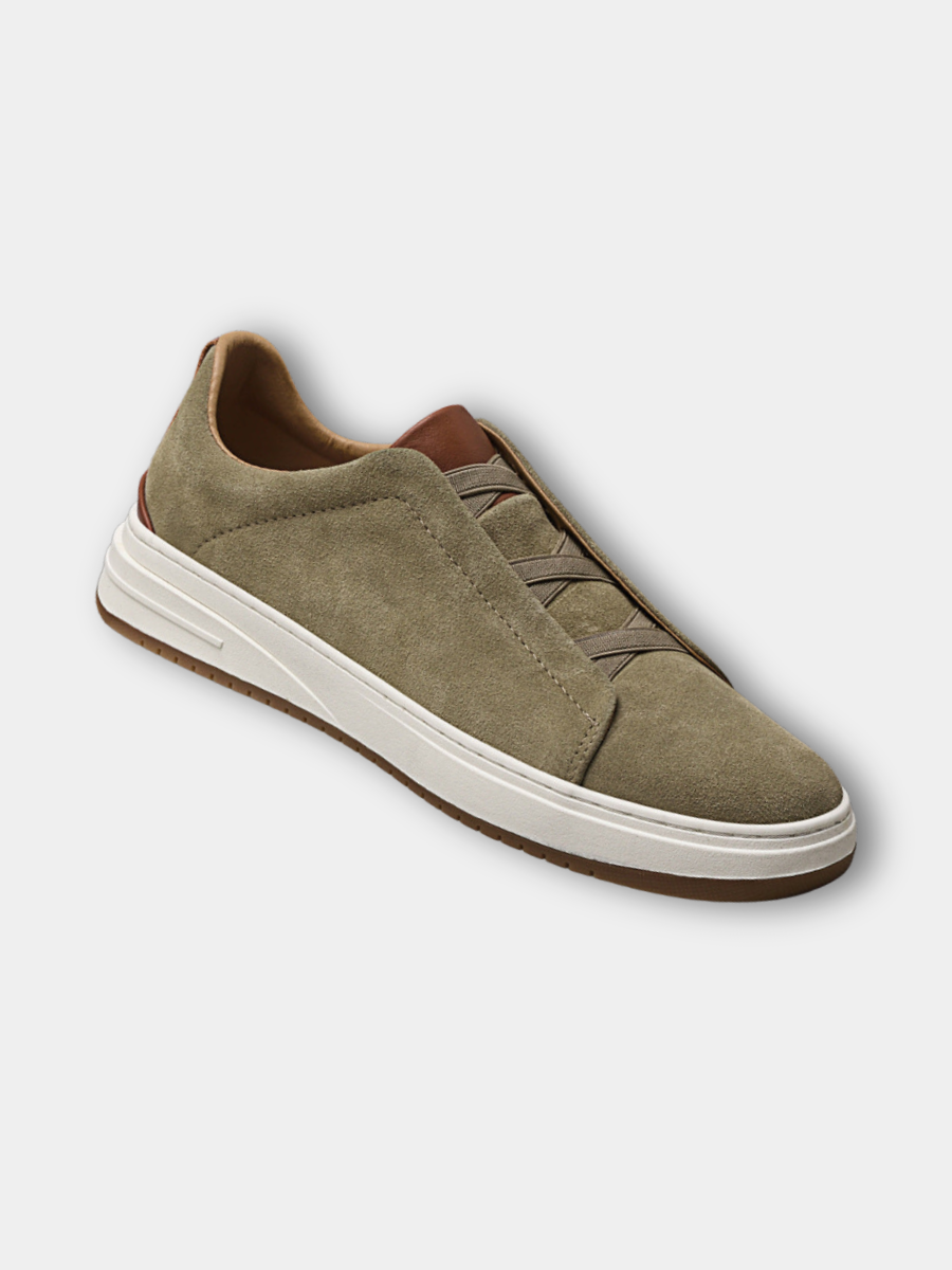 Michele | Chaussures sans lacets en suède