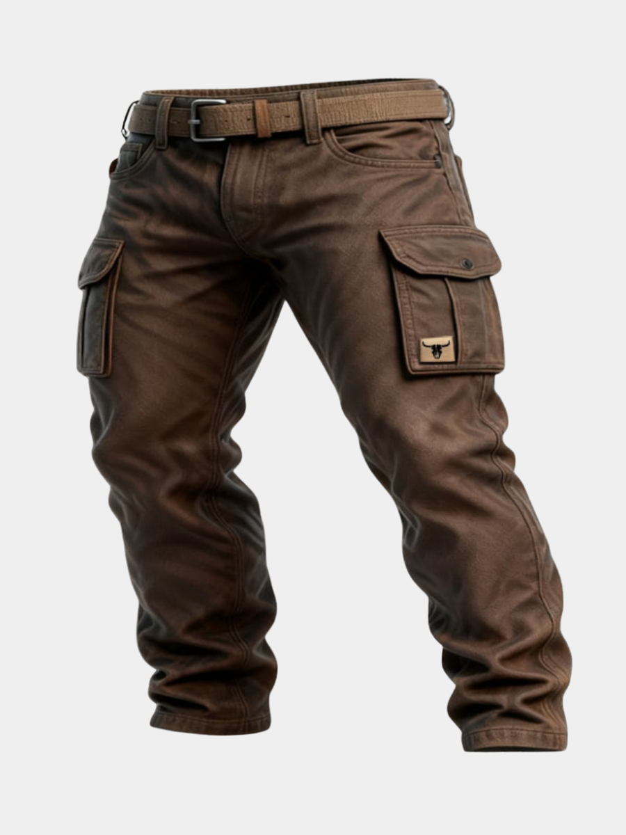 Ignazio | Pantalon cargo doublé