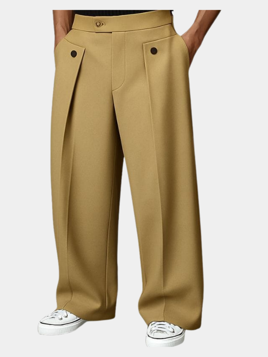 Franco | Pantalon à jambe large
