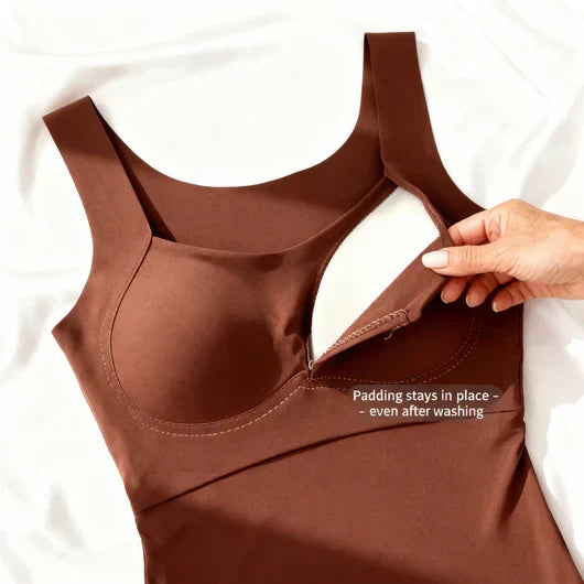 Roxanne | Camisole avec soutien-gorge intégré