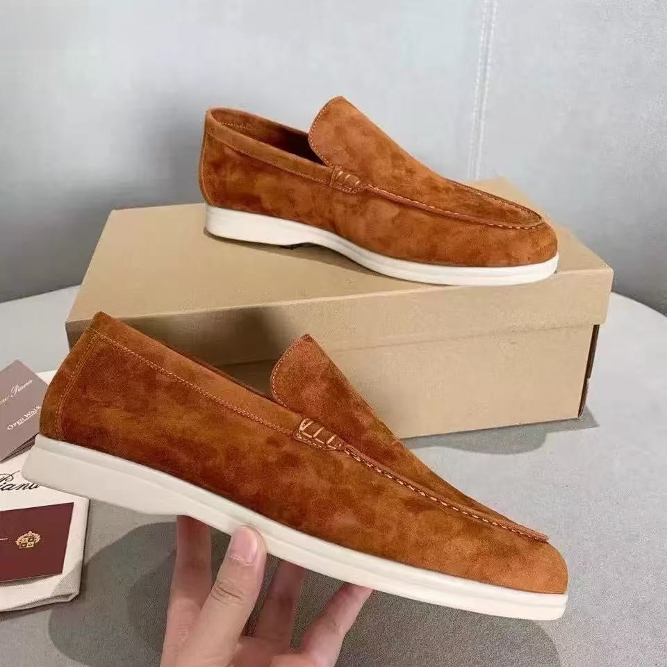 Mocassins classiques à boucle pour homme