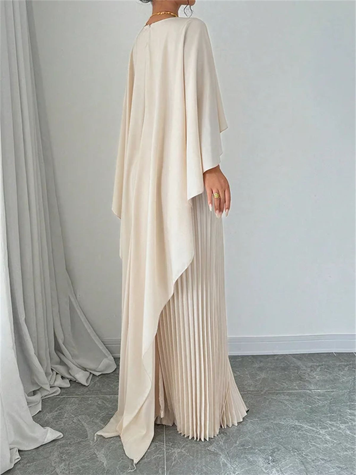 Ensemble élégant robe et châle pour femme