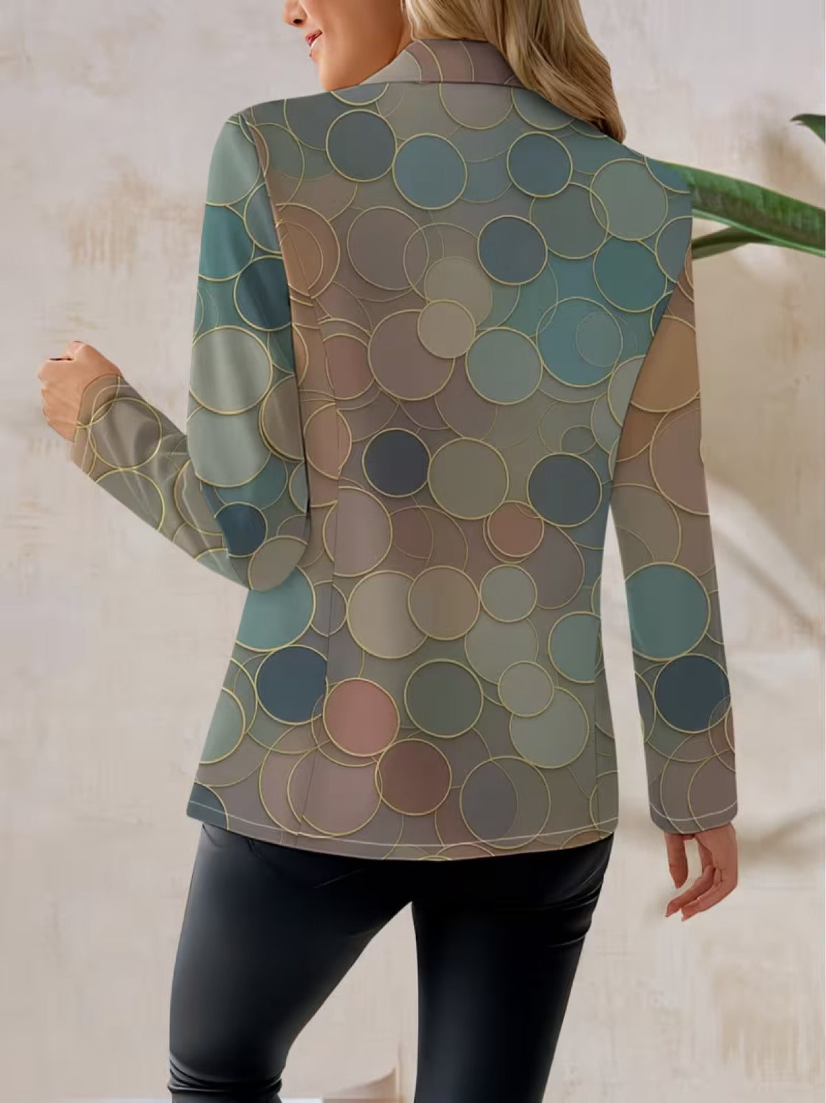 Capucine™ | Blazer à pois mosaïque