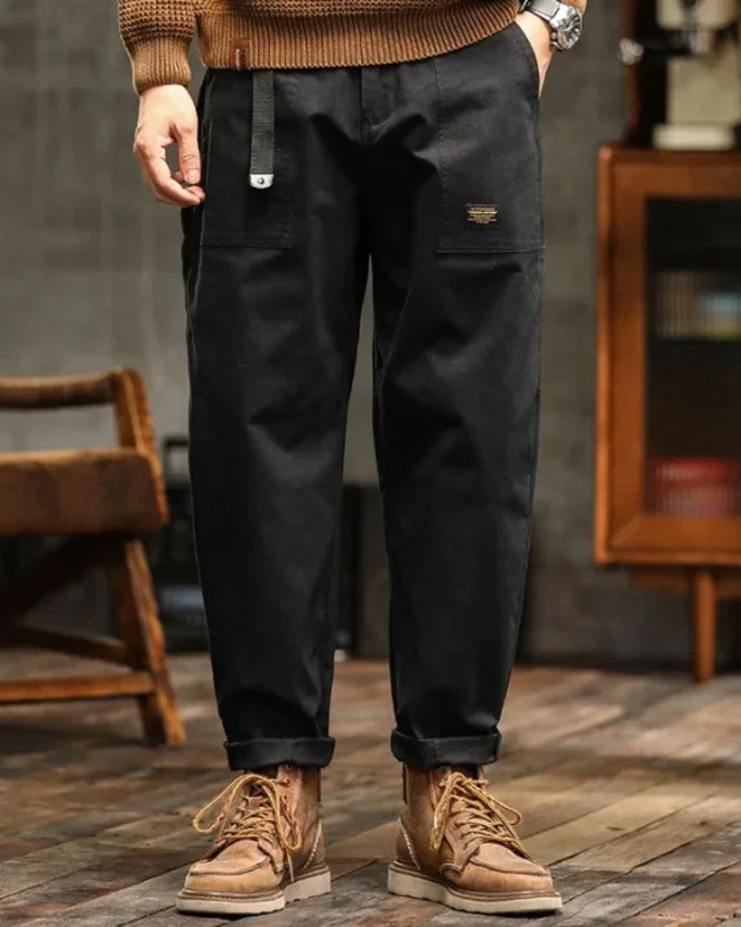 Tullio | Pantalon cargo classique