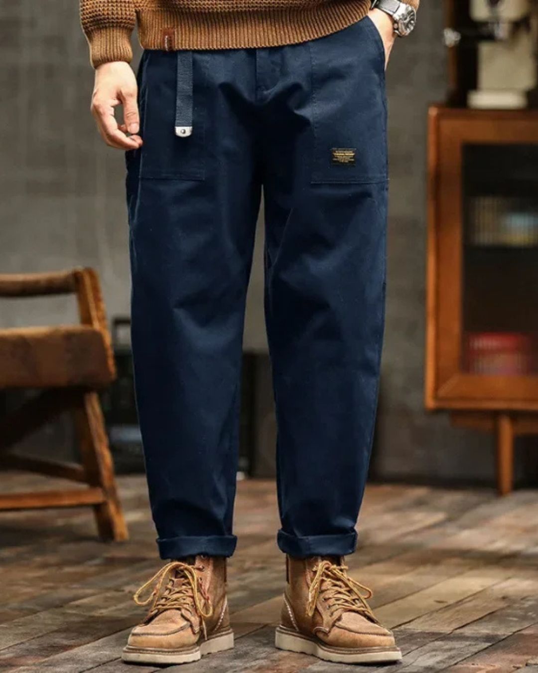 Tullio | Pantalon cargo classique