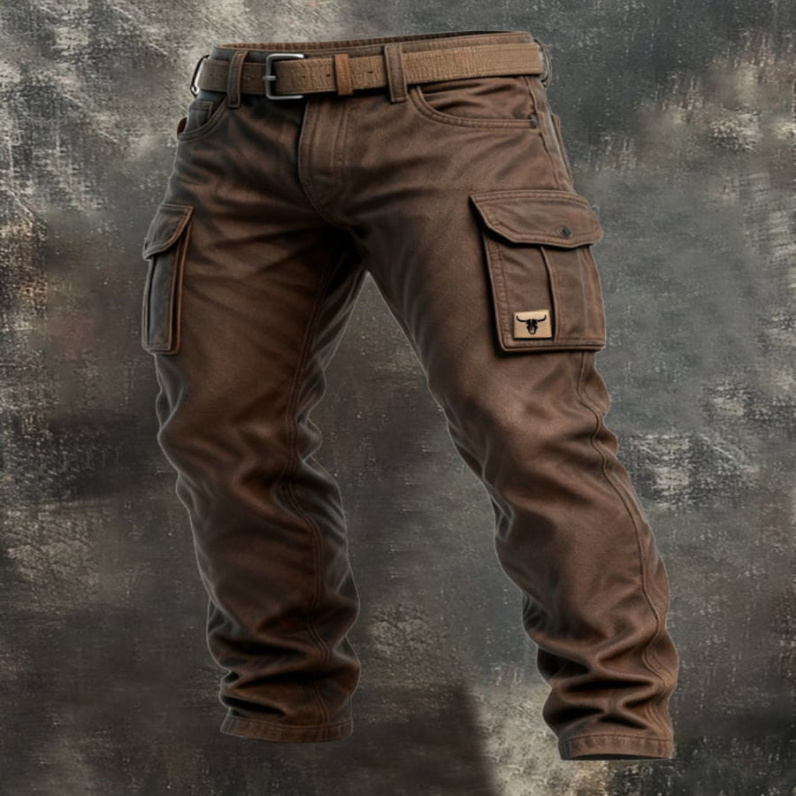 Ignazio | Pantalon cargo doublé
