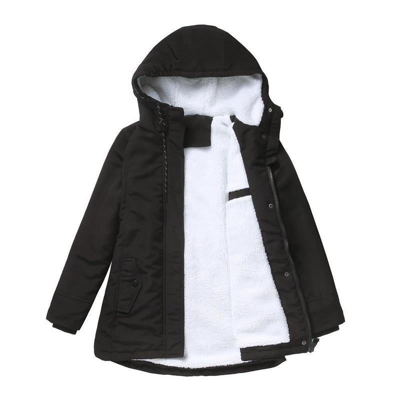 Annika | Manteau d'hiver matelassé à capuchon