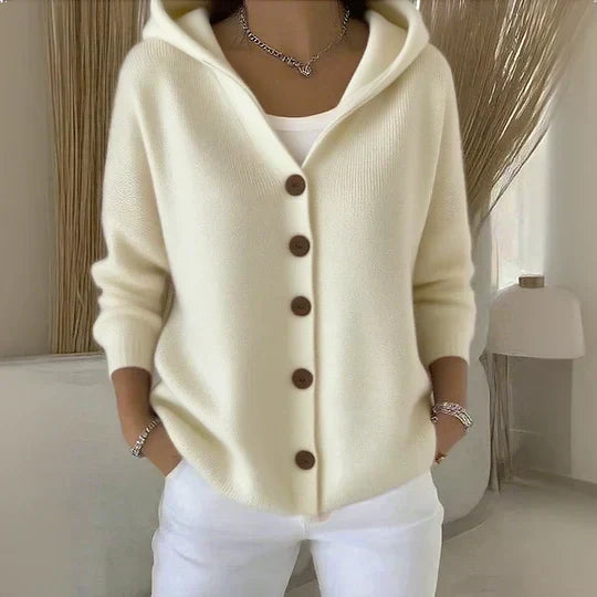 Mercedes | Veste à capuchon en tricot