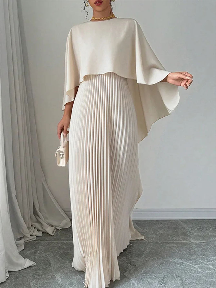 Ensemble élégant robe et châle pour femme