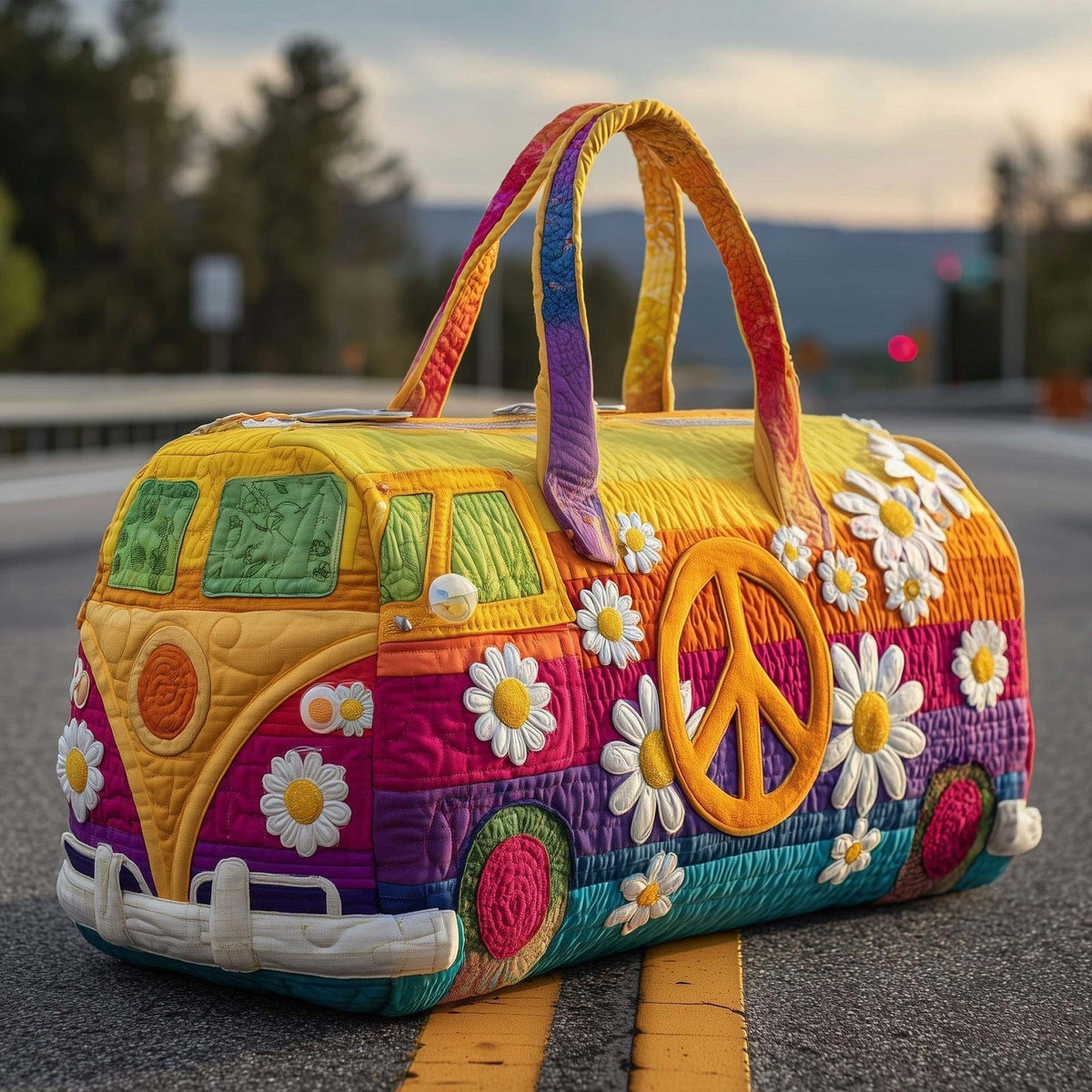DAISYVANA | Sac de voyage matelassé
