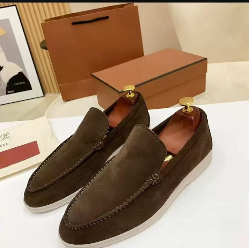 Mocassins classiques à boucle pour homme