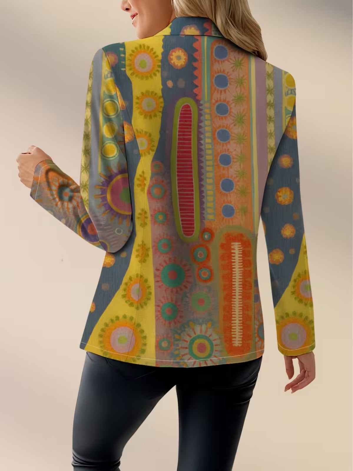 Faustine™ | Blazer bohème à médaillons