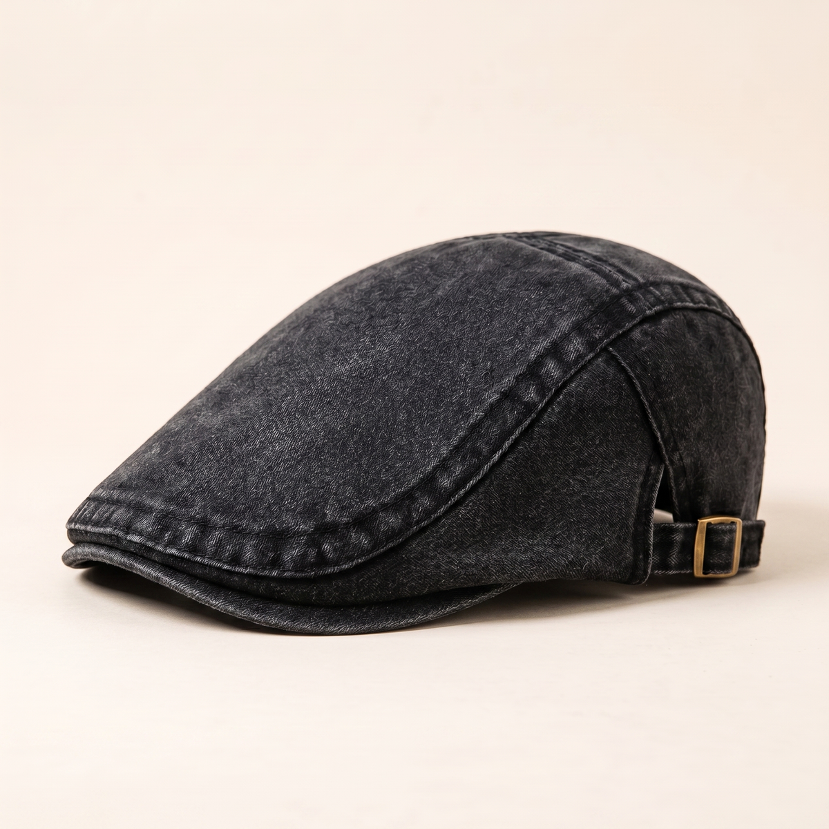 Vito | Casquette plate vintage en denim