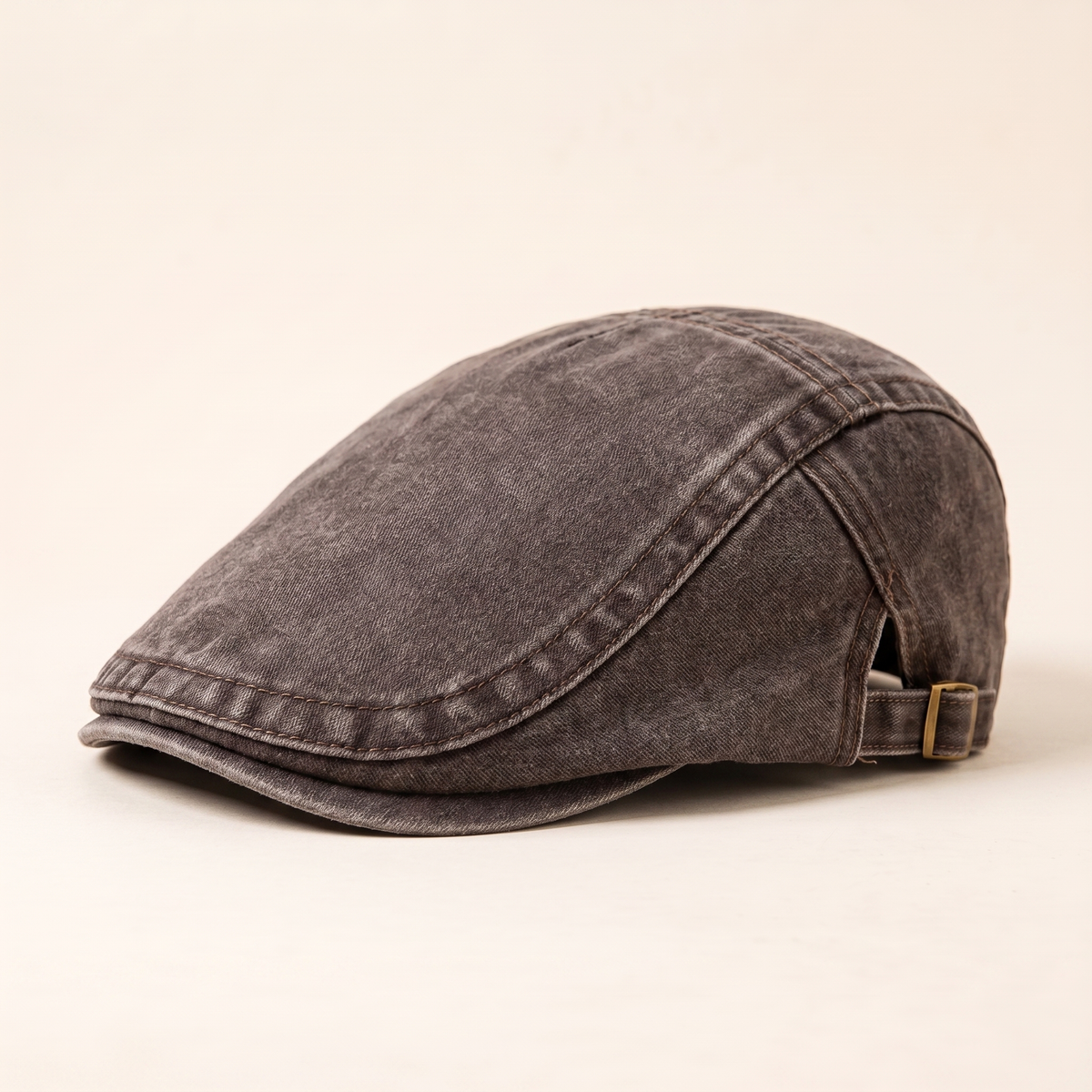 Vito | Casquette plate vintage en denim
