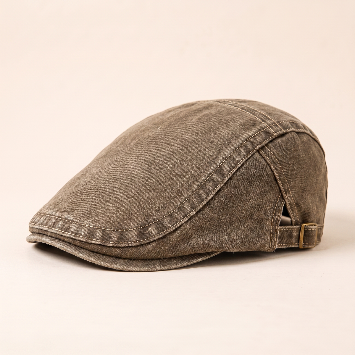 Vito | Casquette plate vintage en denim