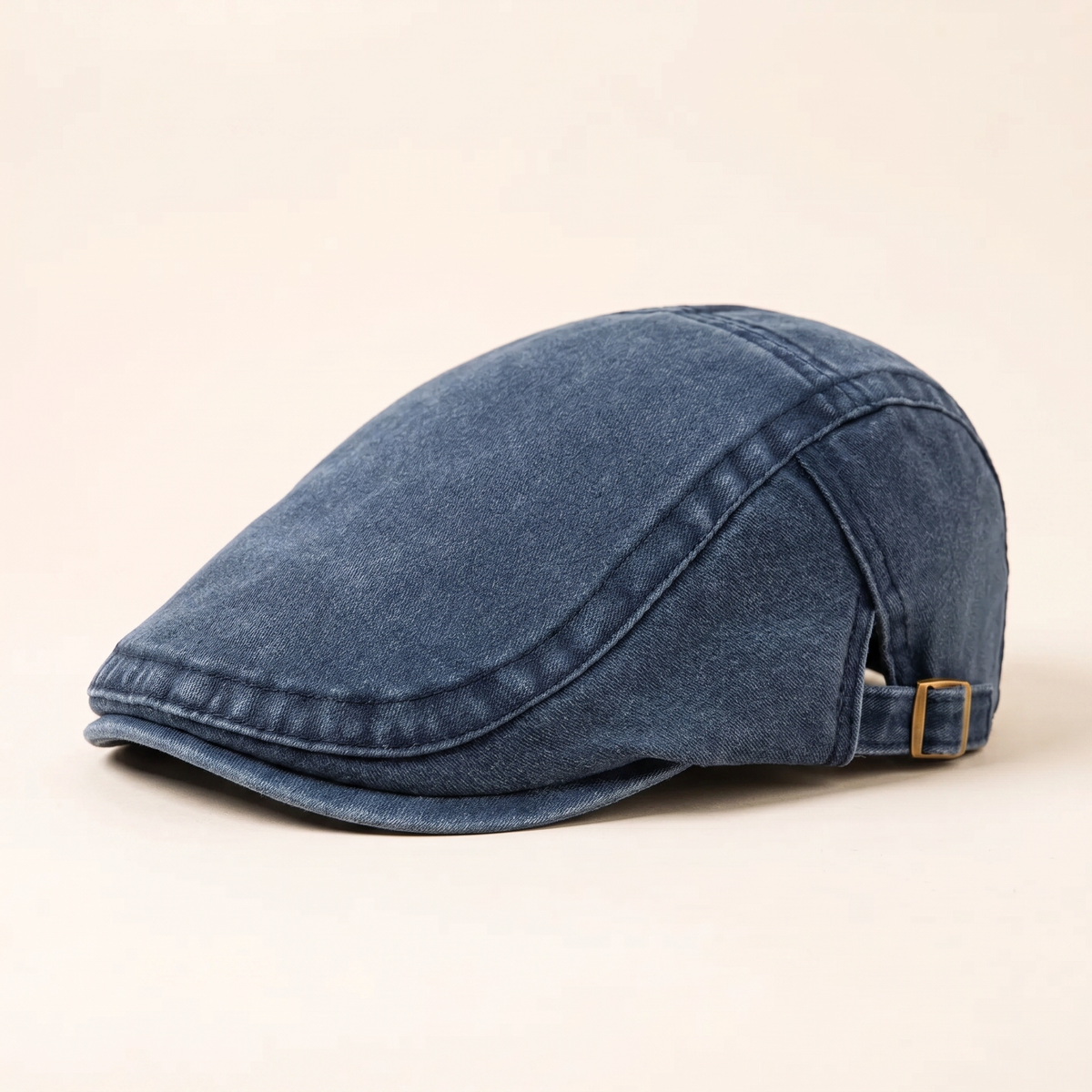 Vito | Casquette plate vintage en denim