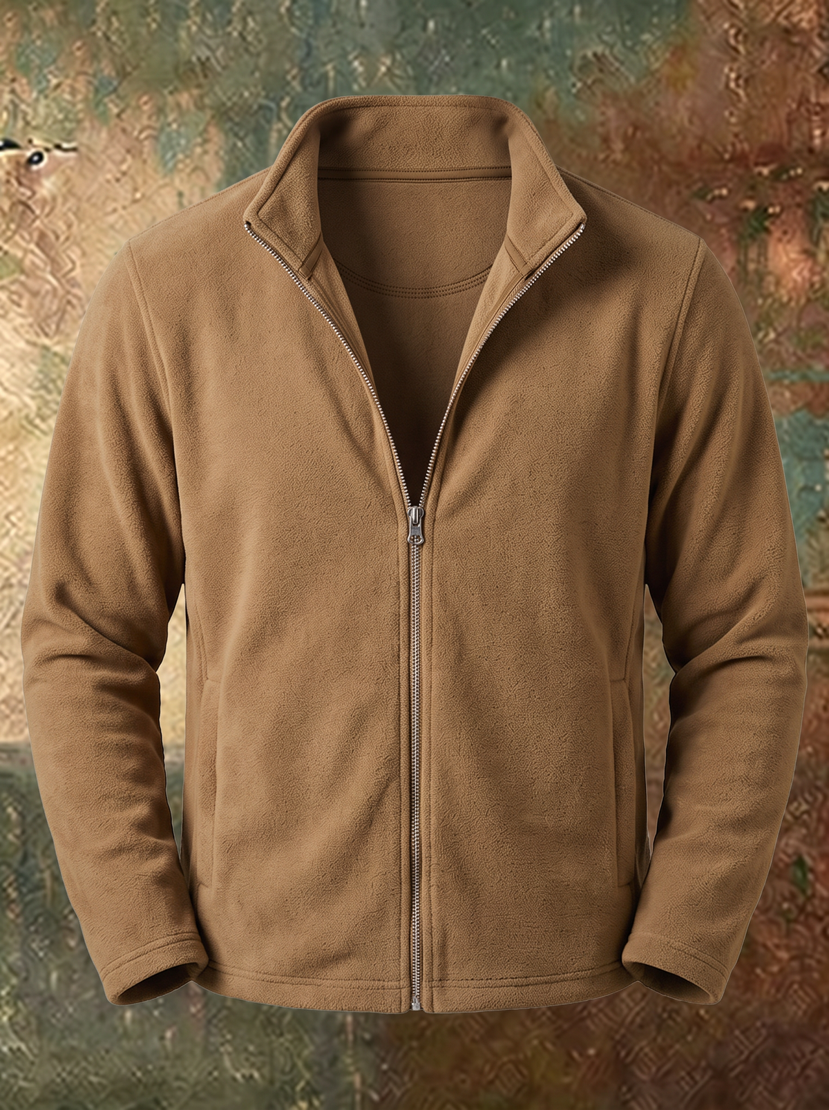 Lawrence™ | Veste zippée chaude en molleton