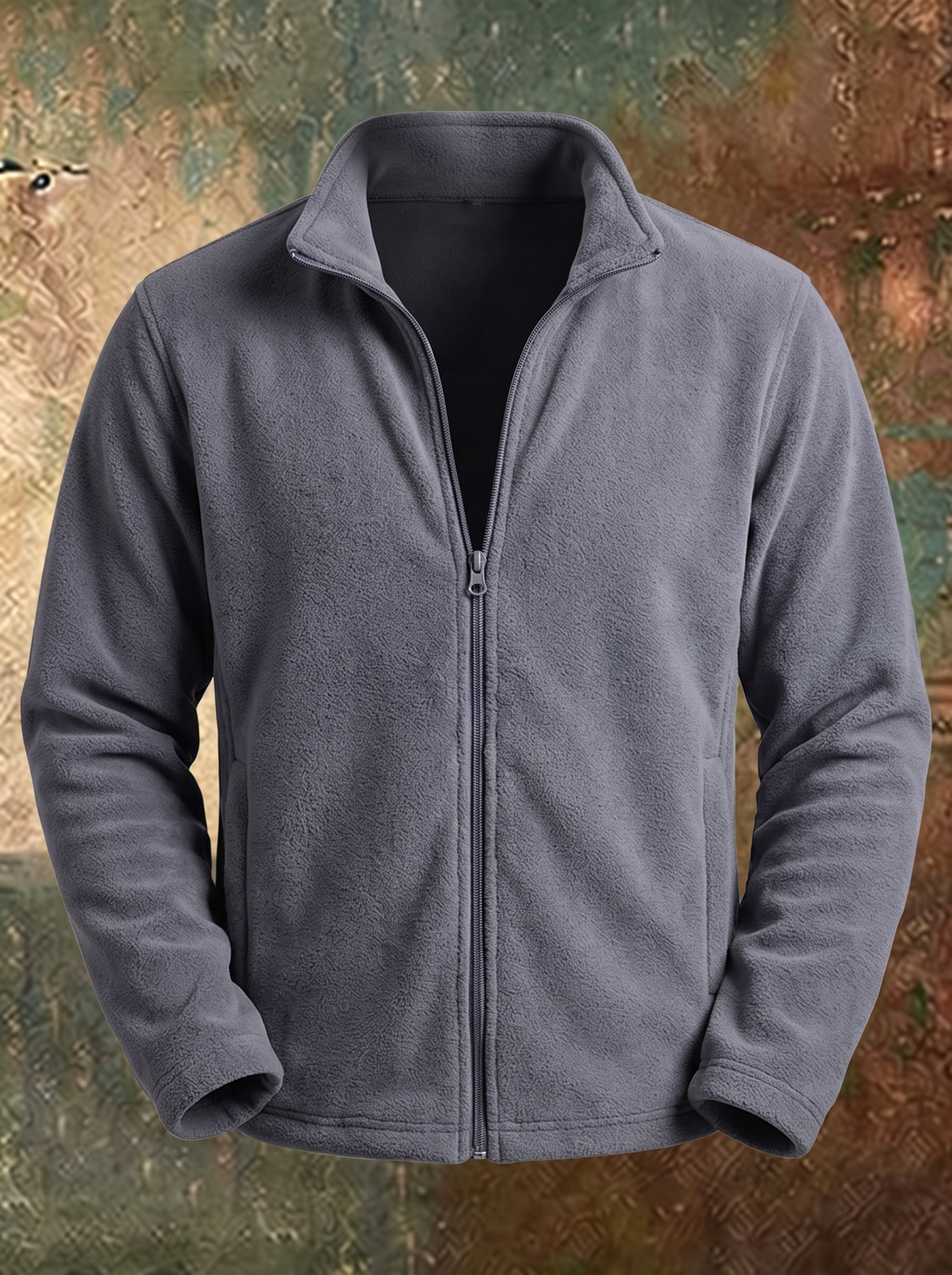 Lawrence™ | Veste zippée chaude en molleton