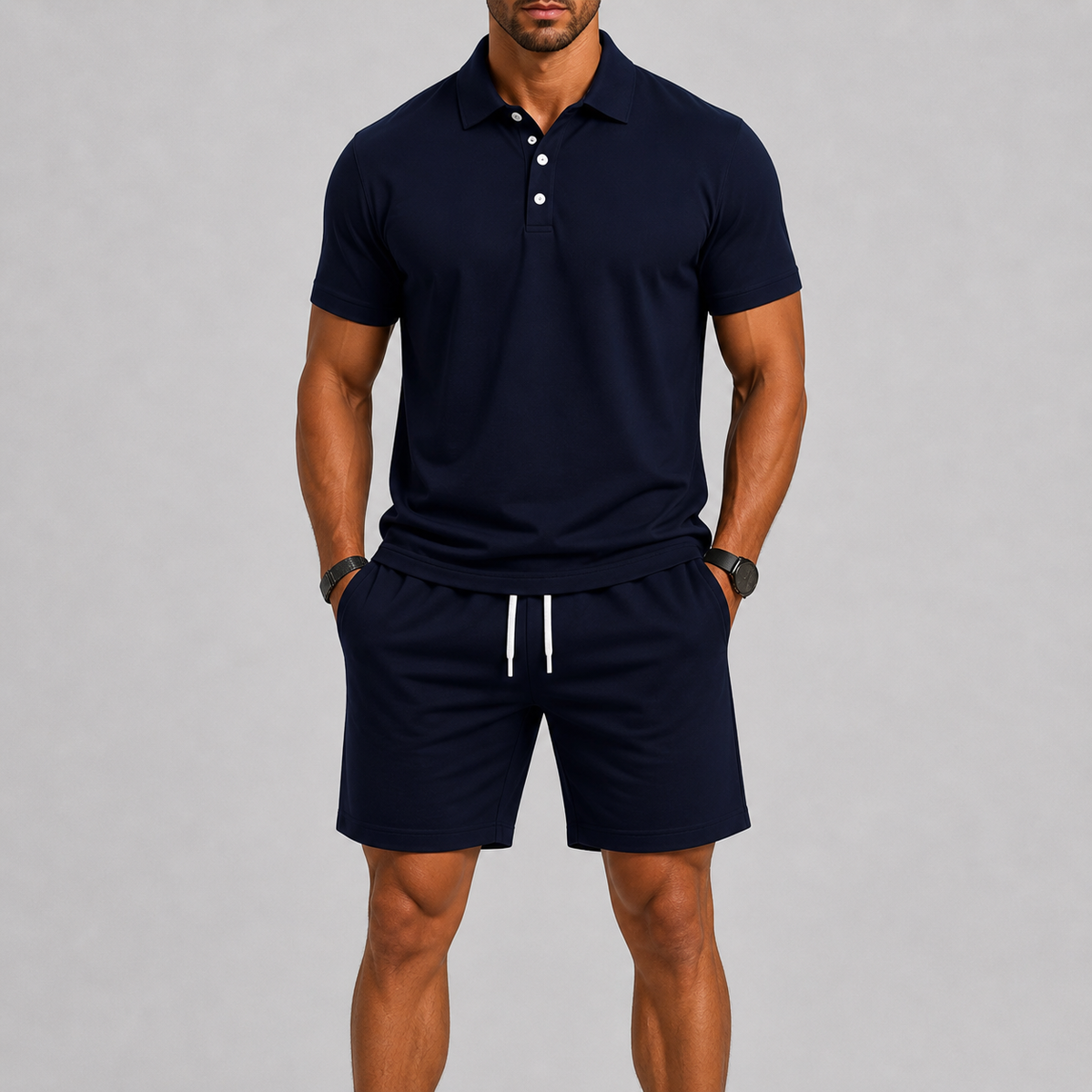 Ensemble polo actif d'été