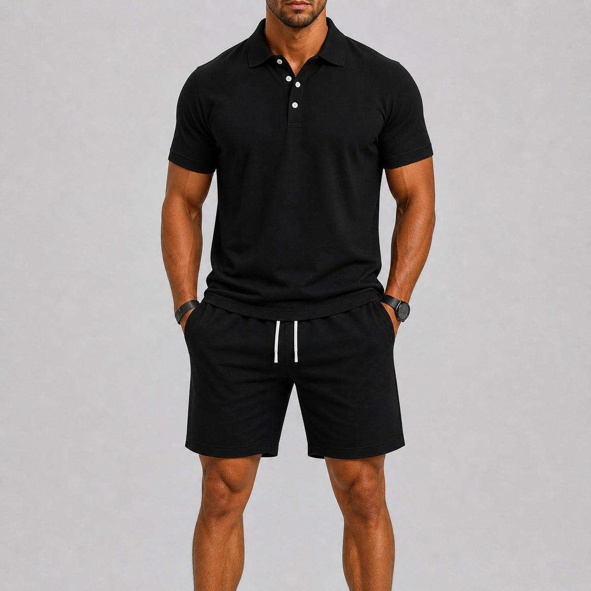 Ensemble polo actif d'été