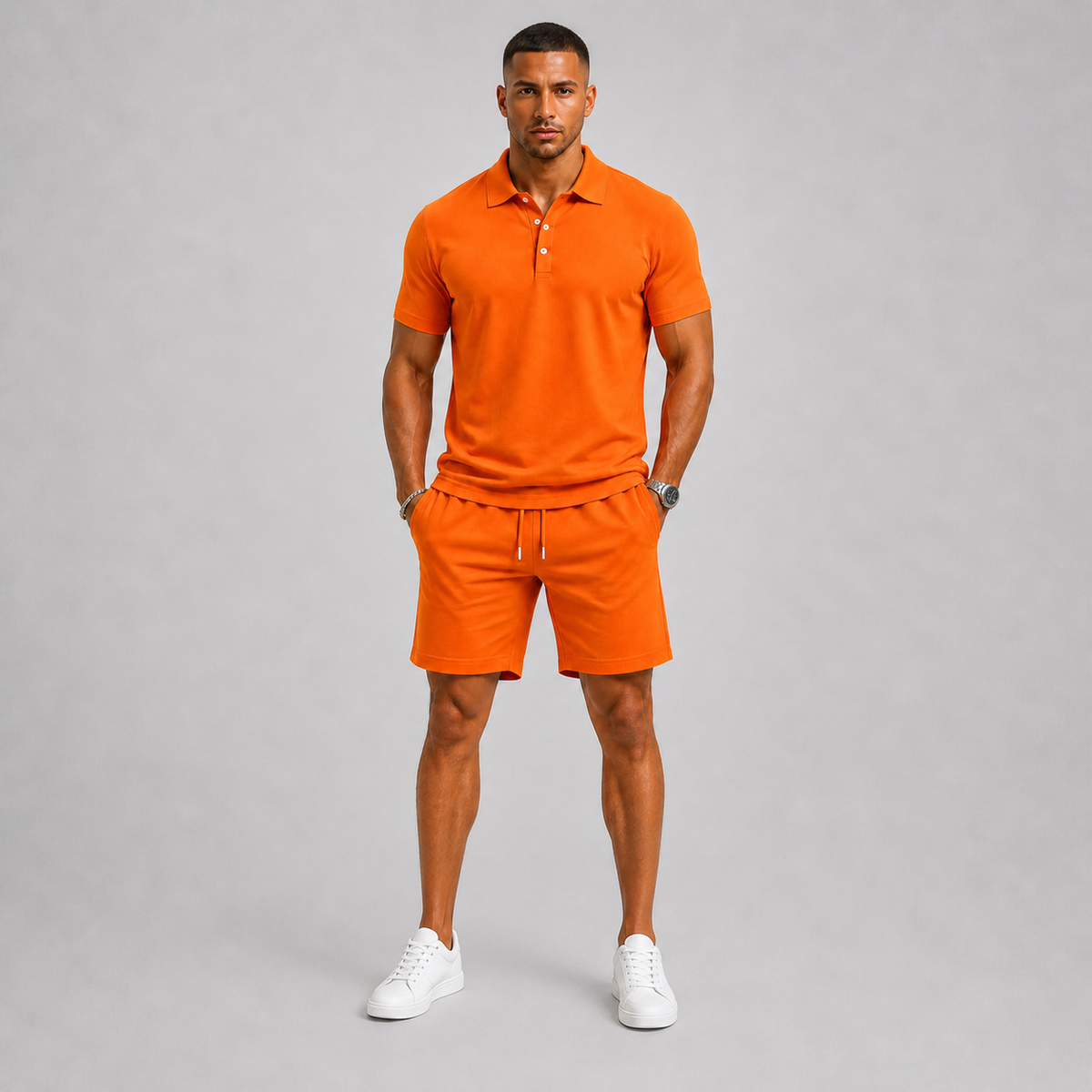 Ensemble polo actif d'été