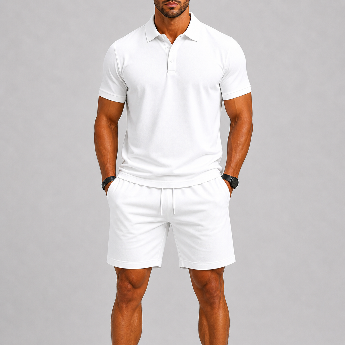 Ensemble polo actif d'été