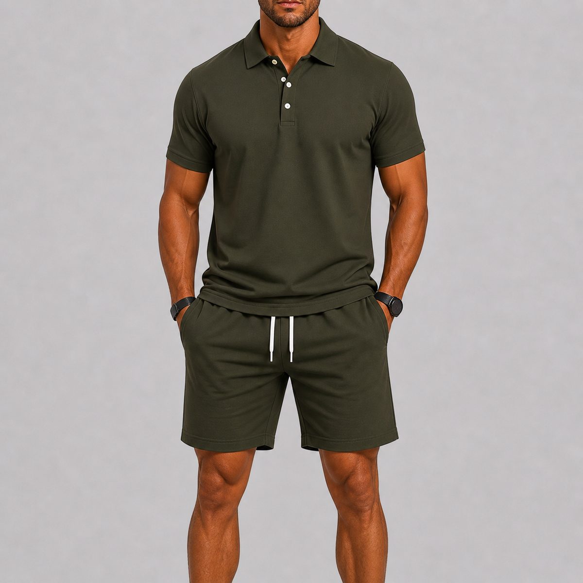 Ensemble polo actif d'été