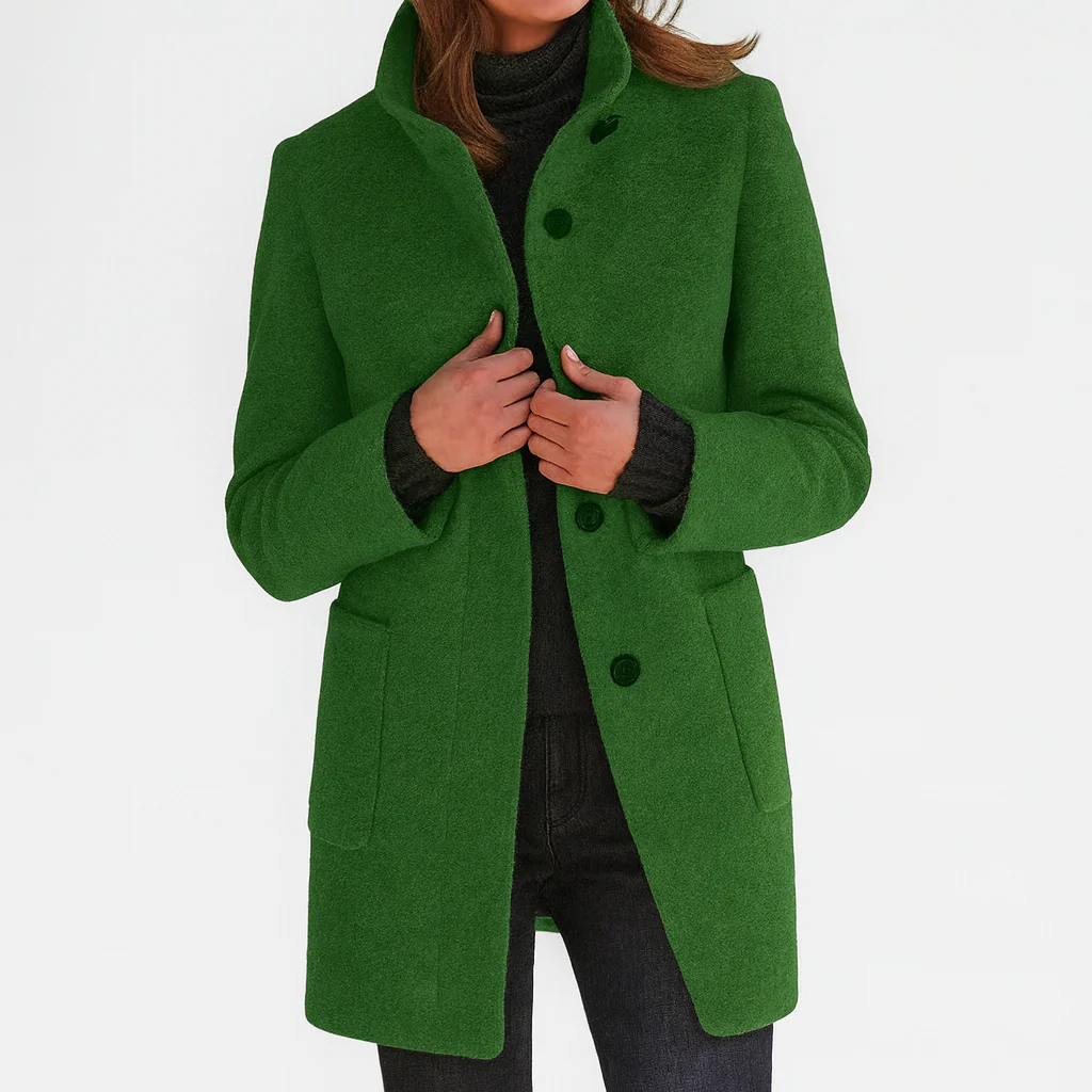 Eleonora | Manteau en laine mi-long