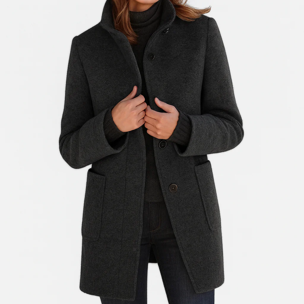 Eleonora | Manteau en laine mi-long