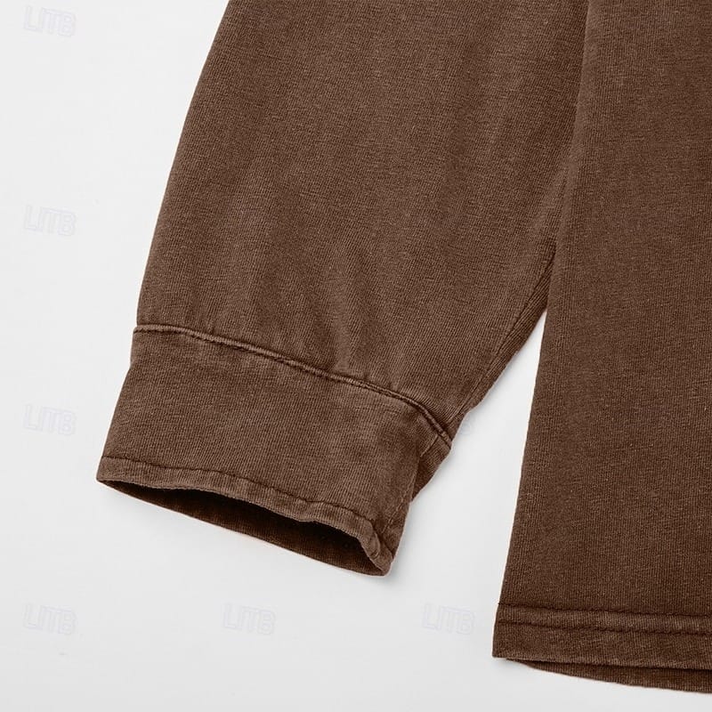 Fulvio | Henley à manches longues avec poche