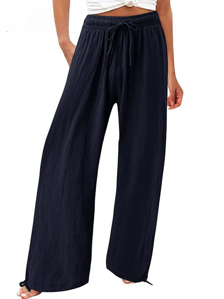 Olwen | Pantalon souple à jambe large