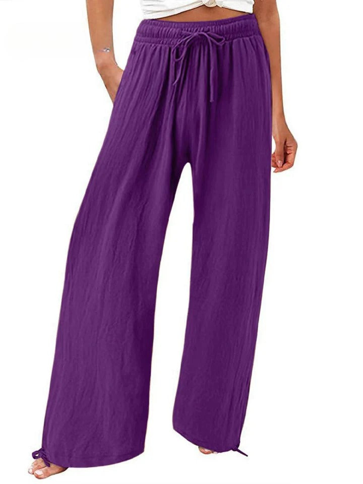 Olwen | Pantalon souple à jambe large