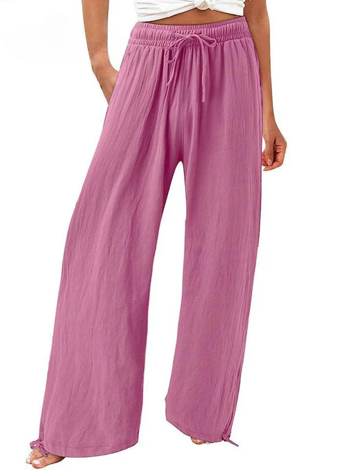 Olwen | Pantalon souple à jambe large