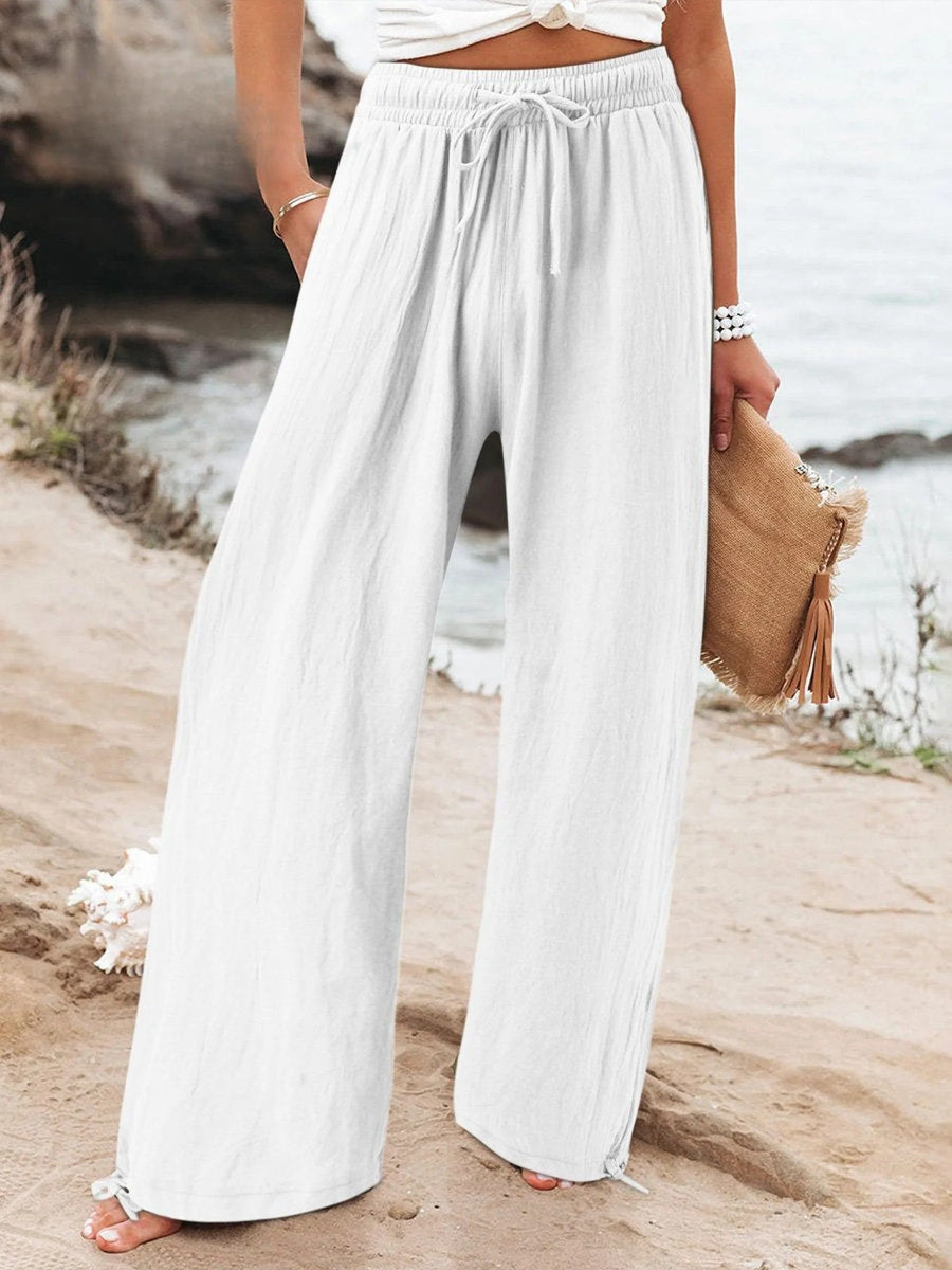 Olwen | Pantalon souple à jambe large