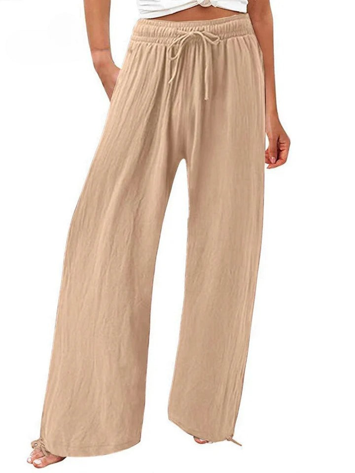 Olwen | Pantalon souple à jambe large