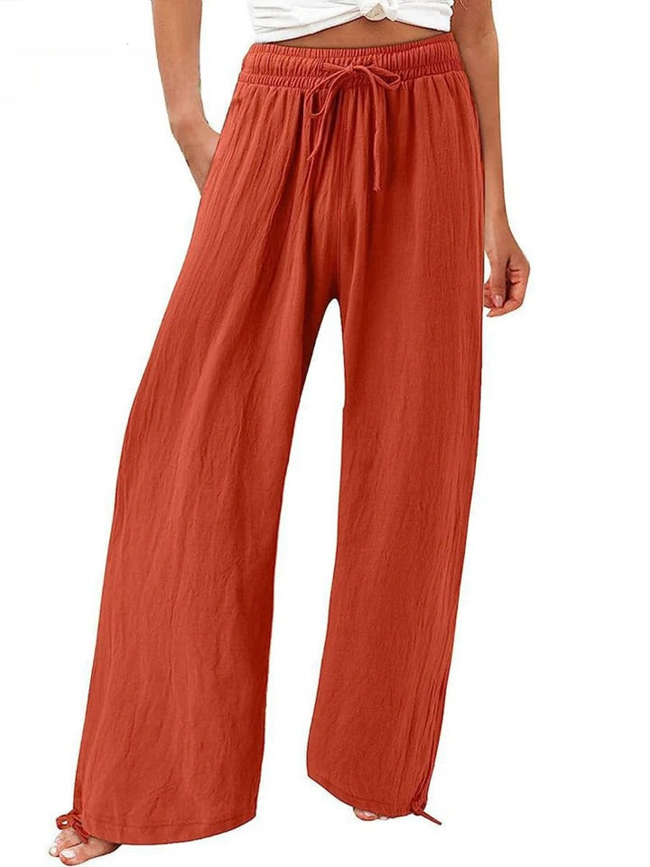 Olwen | Pantalon souple à jambe large