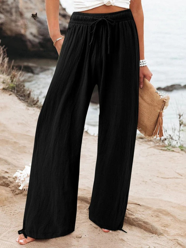 Olwen | Pantalon souple à jambe large