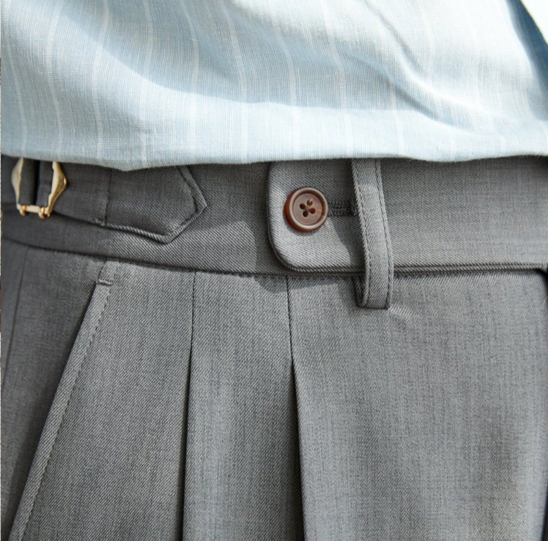 Nazario | Pantalon fluide à taille haute