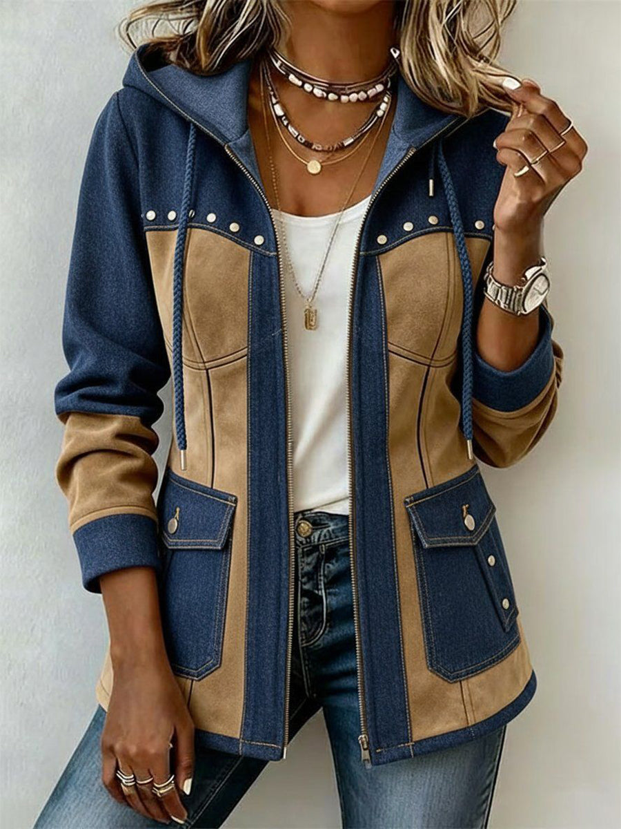 Fawnridge™ | Veste patchwork à capuchon