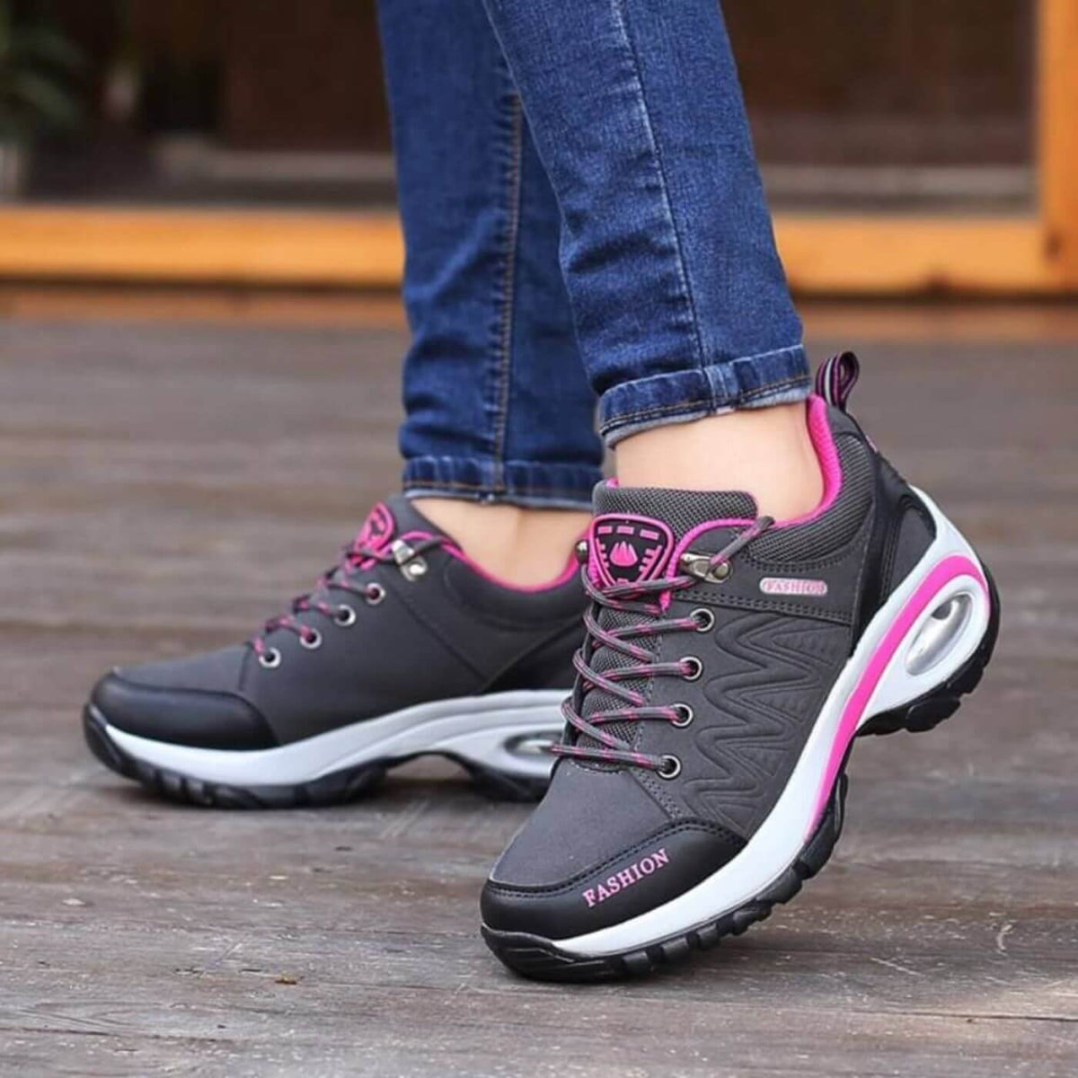 Camilla | Chaussures de marche ergonomiques coussinées